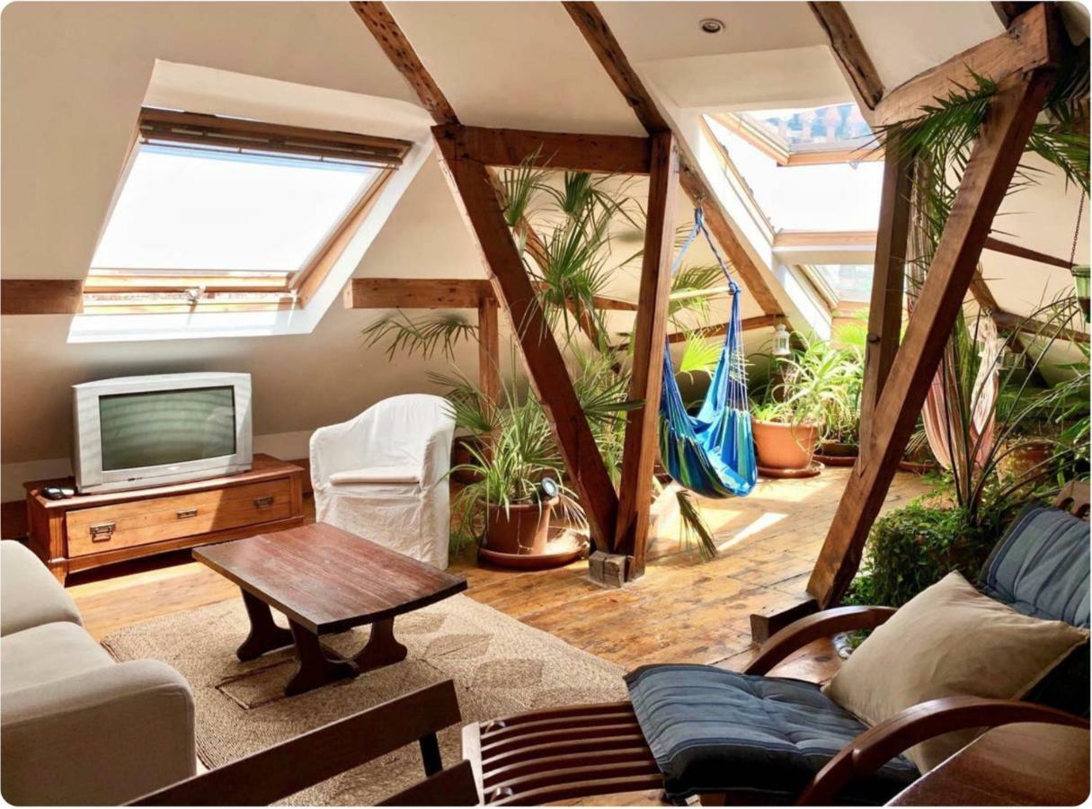 Charming Central Sunny Penthouse Lisabona Exterior foto