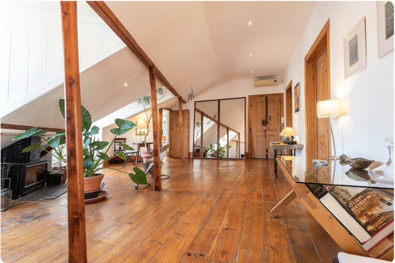 Charming Central Sunny Penthouse Lisabona Exterior foto