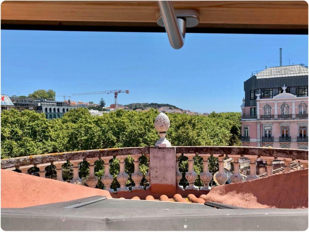 Charming Central Sunny Penthouse Lisabona Exterior foto