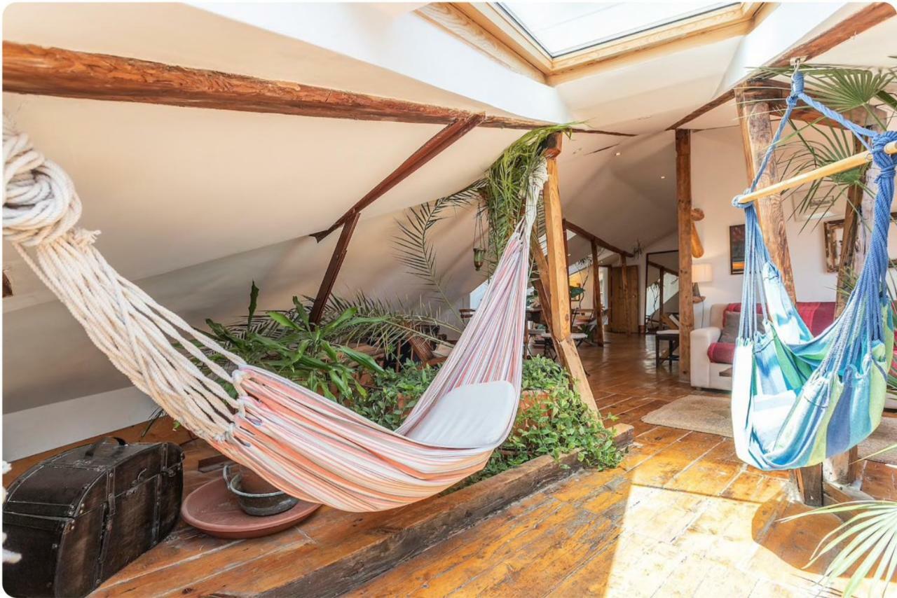 Charming Central Sunny Penthouse Lisabona Exterior foto