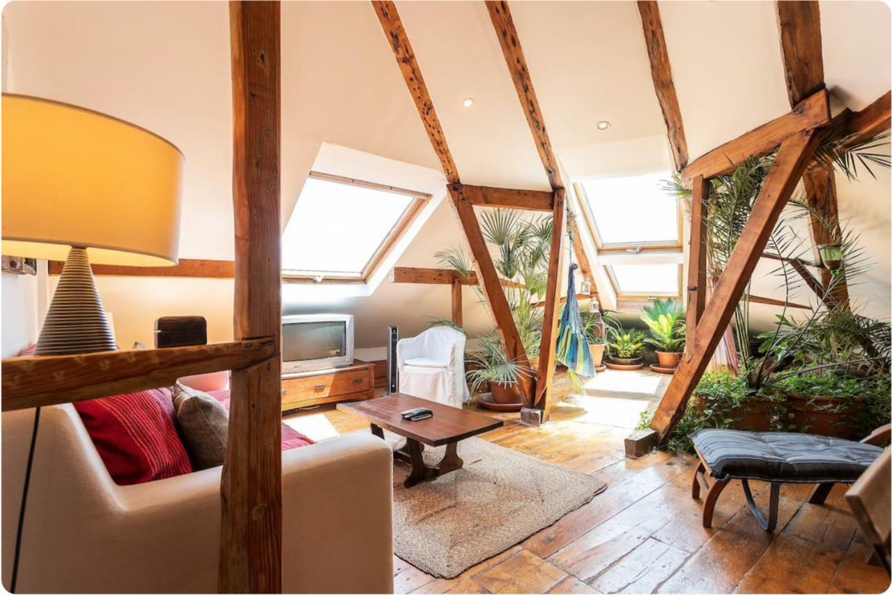 Charming Central Sunny Penthouse Lisabona Exterior foto