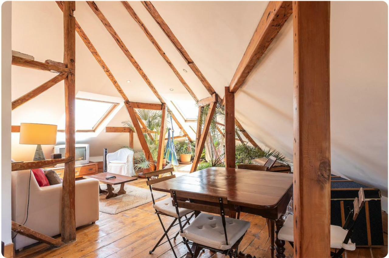 Charming Central Sunny Penthouse Lisabona Exterior foto